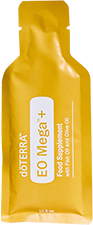 EO Mega™+ 15 plicuri lichide (163,5 ml) Supliment alimentar cu ulei de pește și ulei de măsline