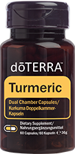 Turmeric 60 capsule cu cameră dublă