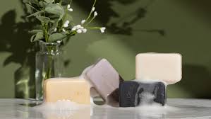 Săpun solid la bucată, set de 4 bucăți, cu arome de Citrus Bliss - Serenity - Balance - Hidratare